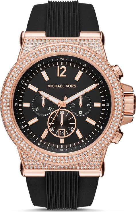 michael kors dylan rose gold tone watch|Michael Kors gold tone watch.